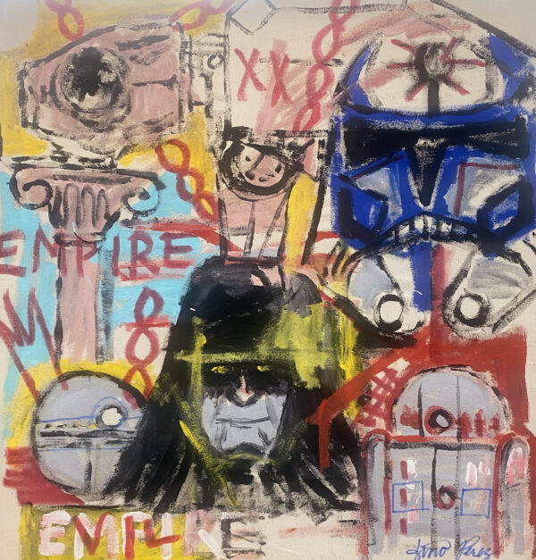 Gino Perez "Star Wars" Original Painting on Canvas