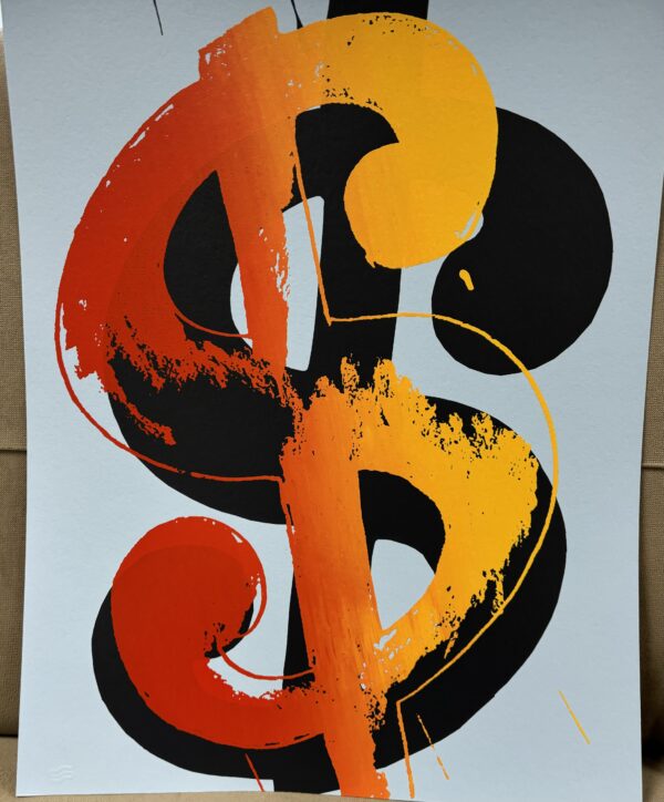 Warhol "$1" Screenprint